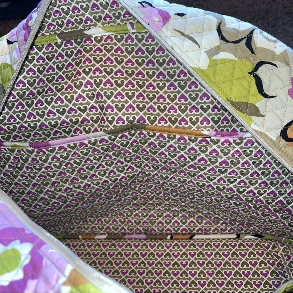 Vera Bradley Grand Weekender Travel Bag Portobello Road - Picture 6 of 7